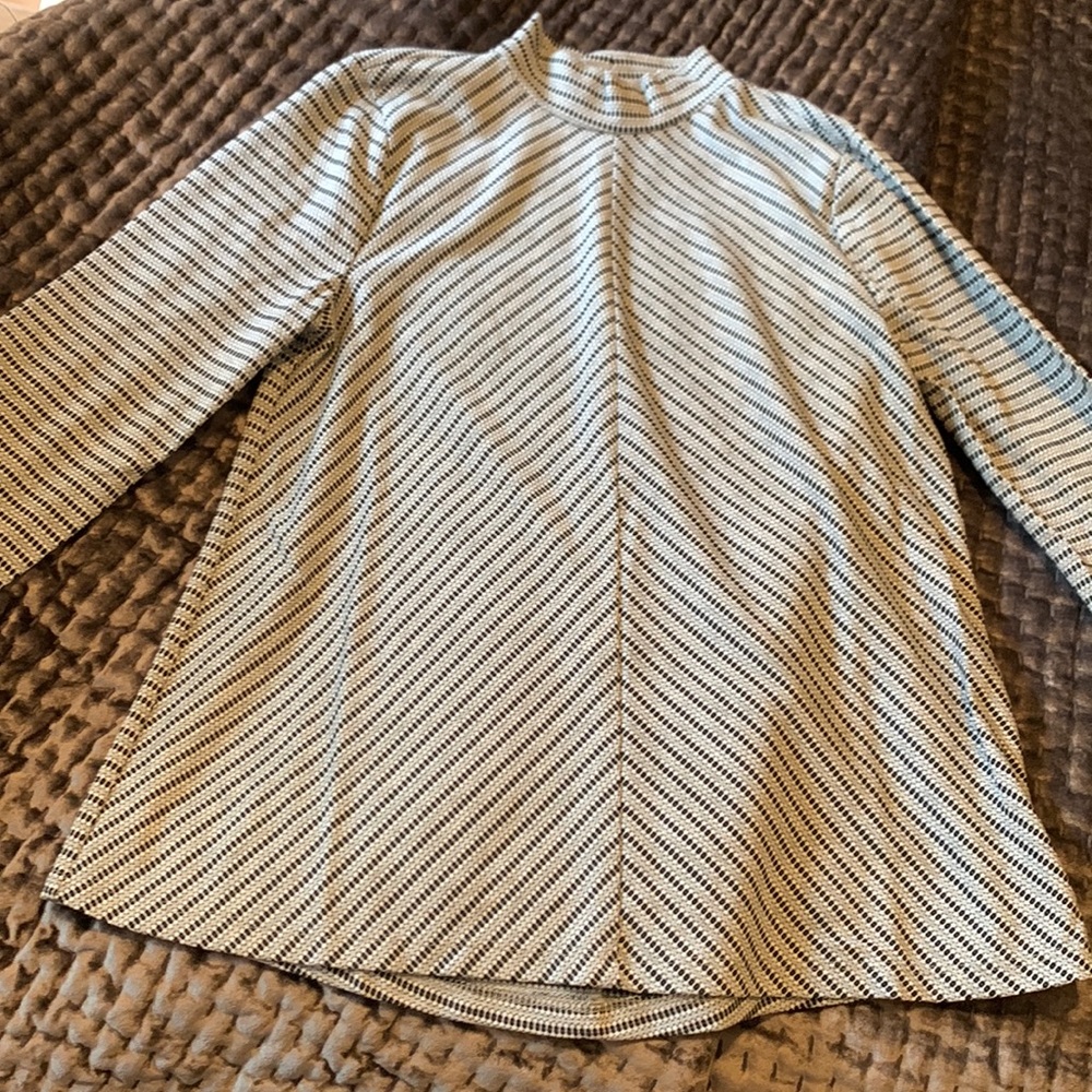 Zara black and grey turtle neck sweater